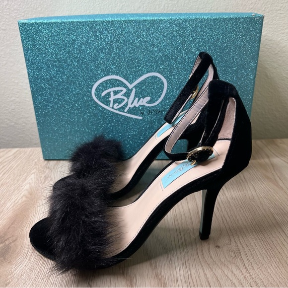 Betsey Johnson Nolte Velvet Heels - Picture 7 of 15